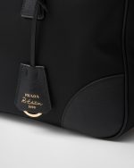 Prada Re-Edition 1978 Large Re-Nylon and Saffiano Leather Two-Handle Bag - Image 6